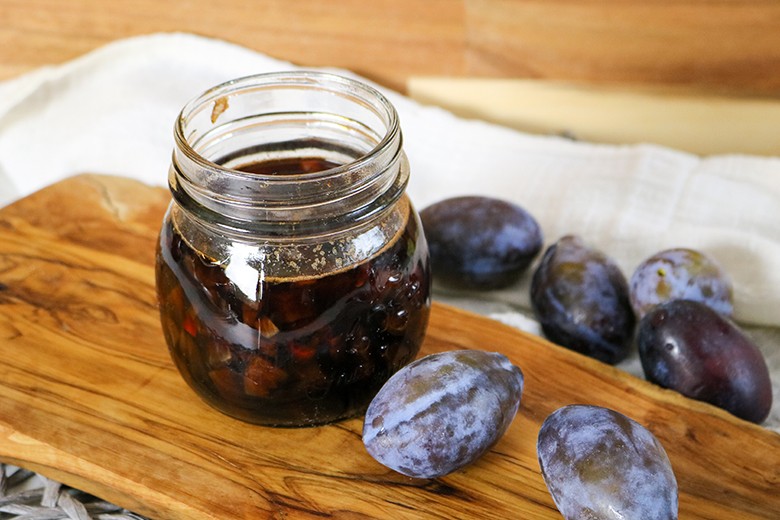 Einfaches Pflaumen Chutney