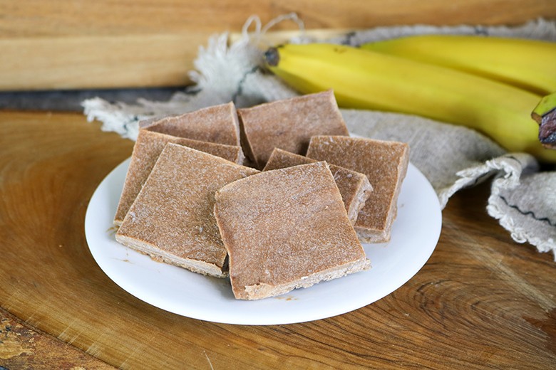 Rohes Schokofudge mit Kokos