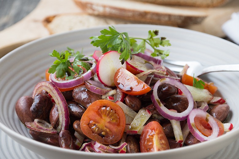 Steirischer Käferbohnen Salat
