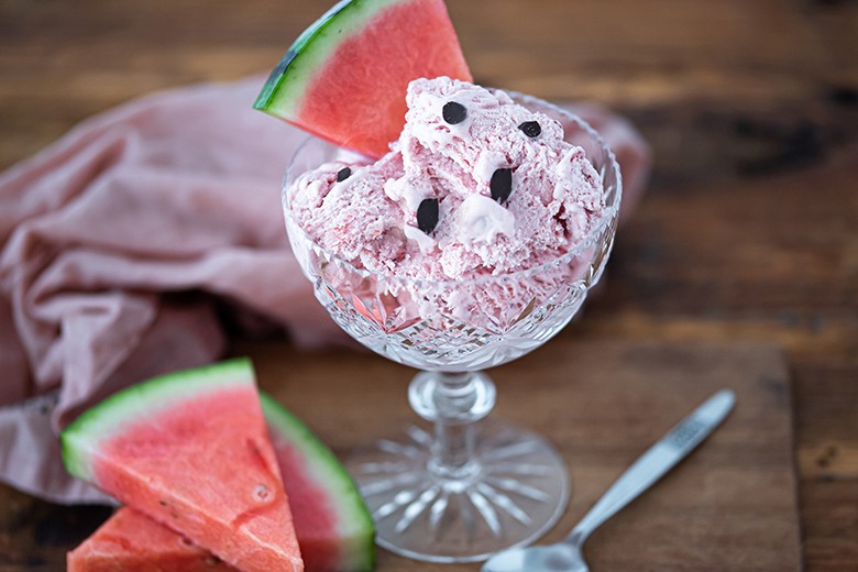 Wassermeloneneis