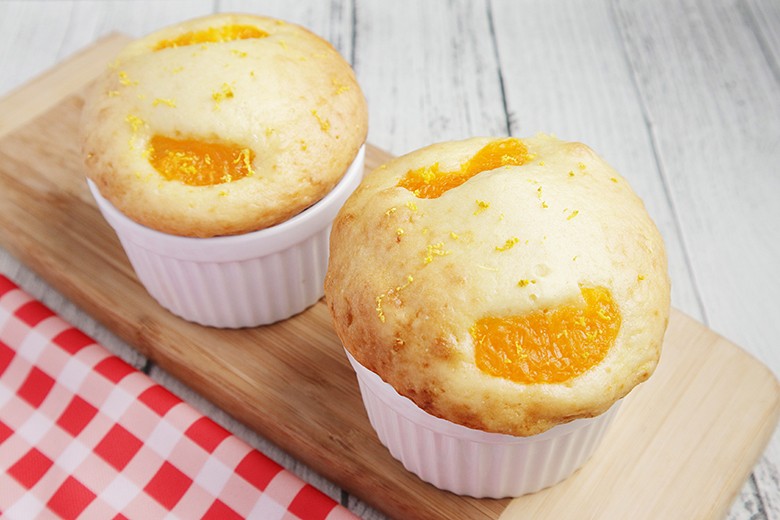 Schmandmuffins mit Mandarinen