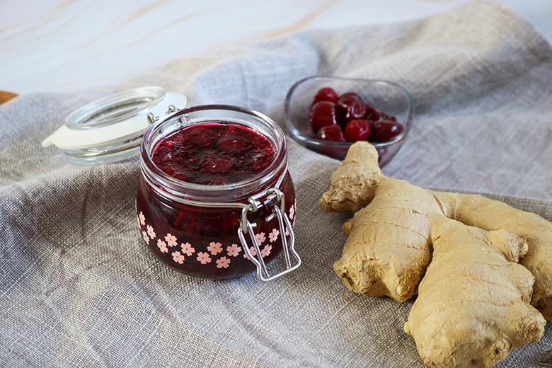 Sauerkirschmarmelade mit Rum