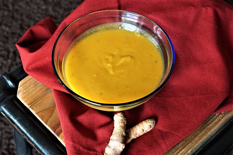 Goldene Kurkumasuppe