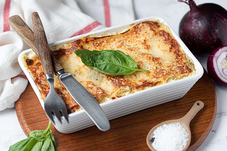 Sauerkraut-Lasagne