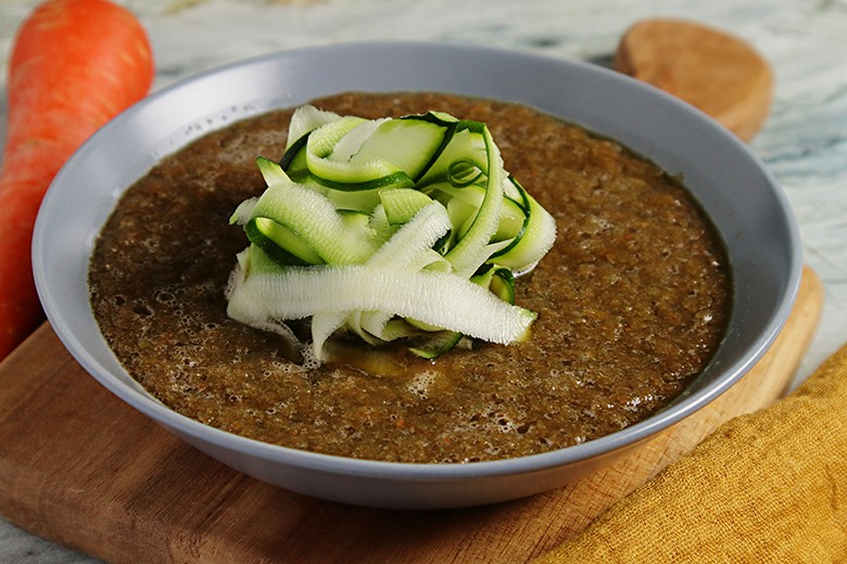 Rohköstliche Misosuppe