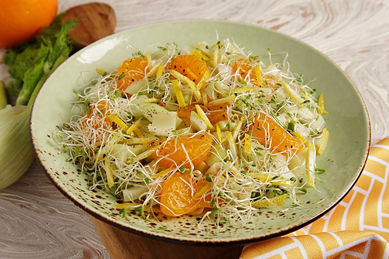 Gemüsesalat süß-sauer