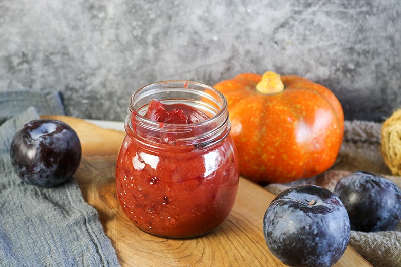 Pflaumen-Kürbismarmelade