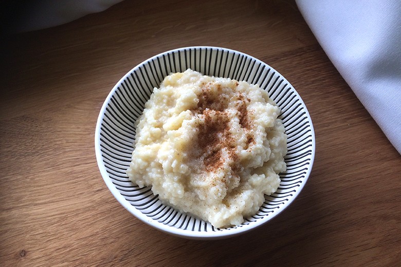 Couscousbrei mit Banane