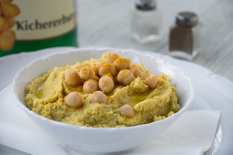 Kichererbsen-Curry-Dip