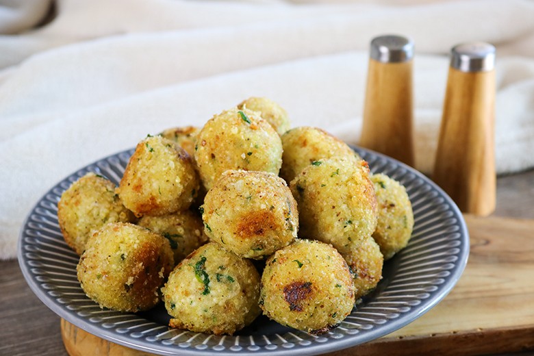 Vegane Hirsebällchen - Rezept