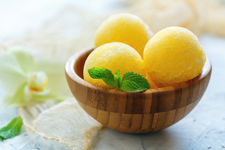 Melonensorbet