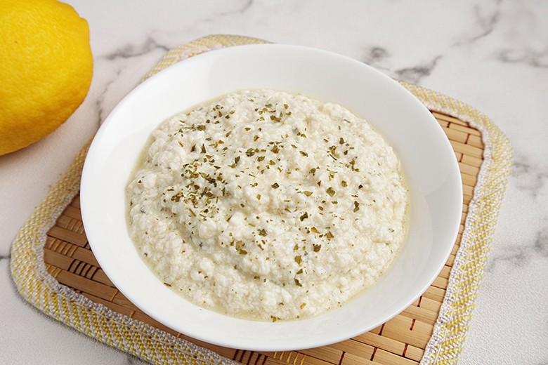 Vegane, fettarme Mayonnaise mit Seidentofu