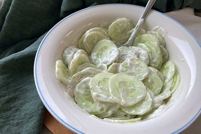 Dressing für Gurkensalat
