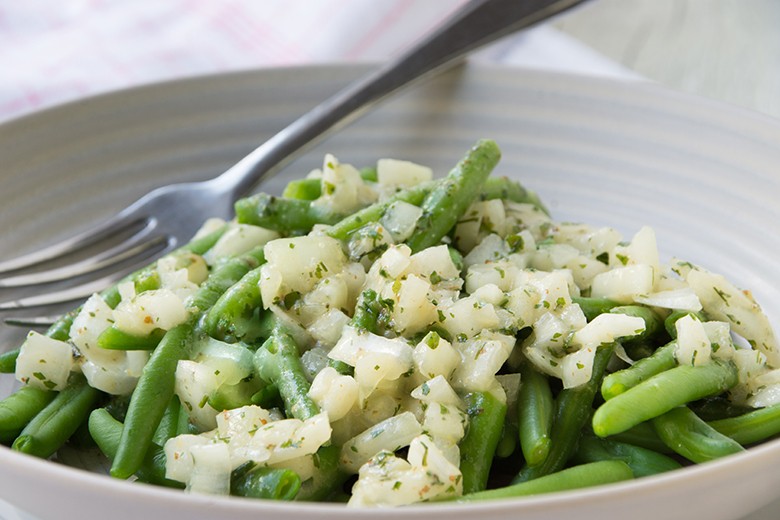 Dressing für grünen Bohnensalat