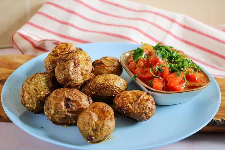 Spanische Backkartoffeln