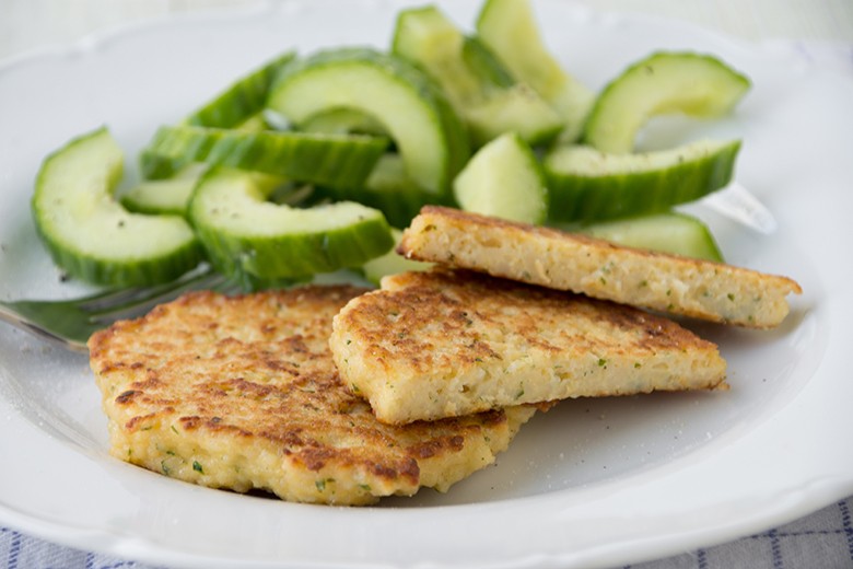 Hirselaibchen mit Quark