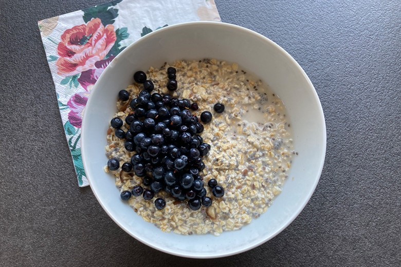 Powerbowl mit Beeren