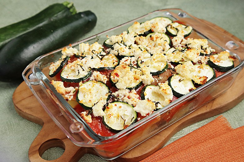 Griechischer Zucchini-Auflauf