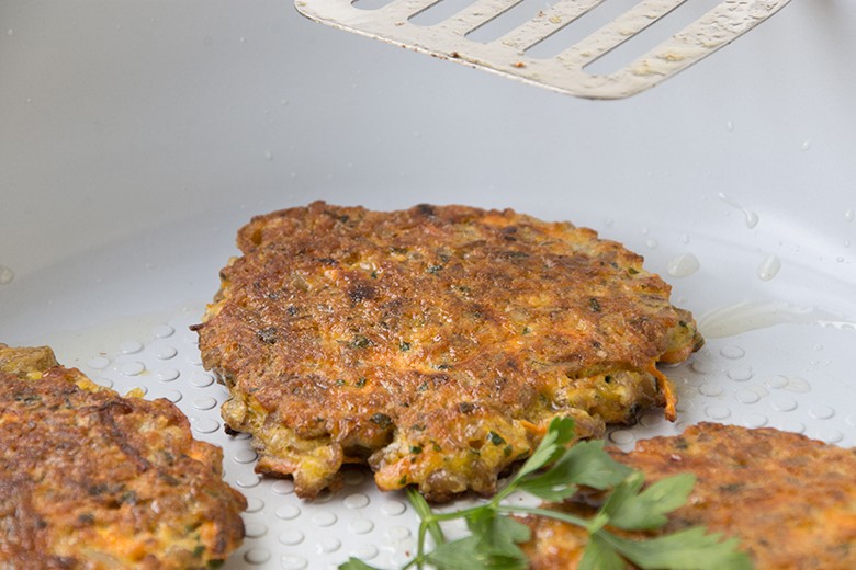 Vegane Dinkelbratlinge