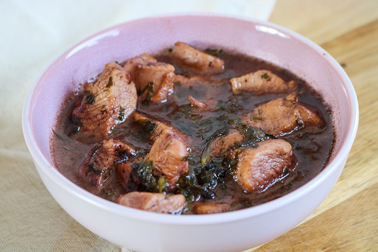 Hühnerfleisch mit Zitrone