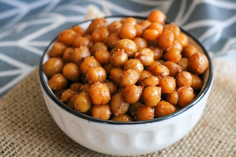 Veganer Kichererbsen Snack