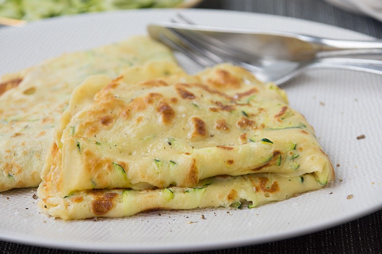 Zucchinipfannkuchen