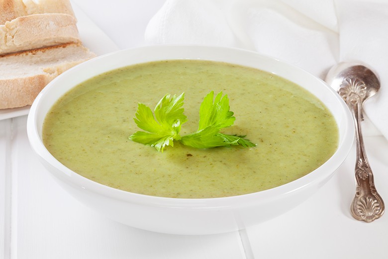 Omas Zucchinicremesuppe