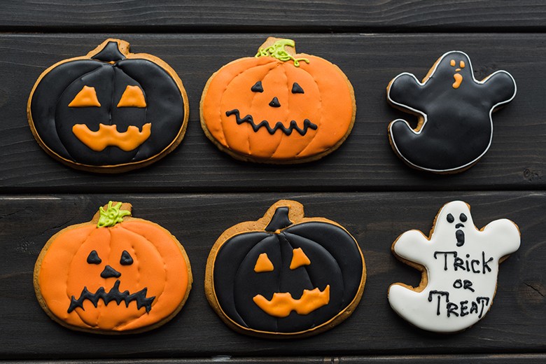 Halloween-Plätzchen