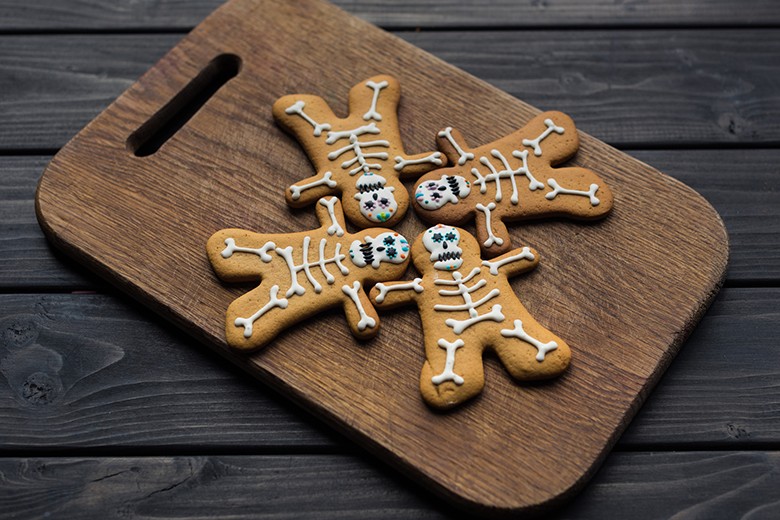 Ginger-Bread Skelettkekse