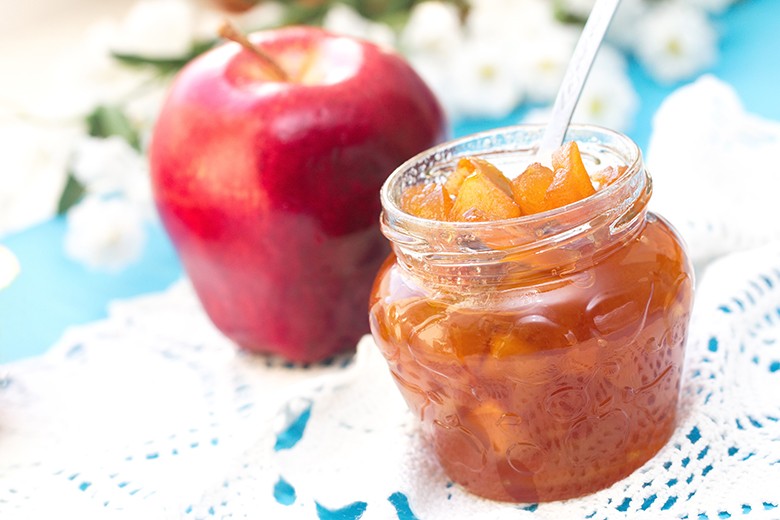 Apfelmarmelade mit Zimt