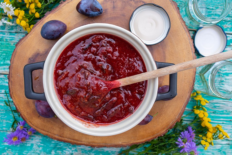 Zwetschgen-Apfel-Marmelade