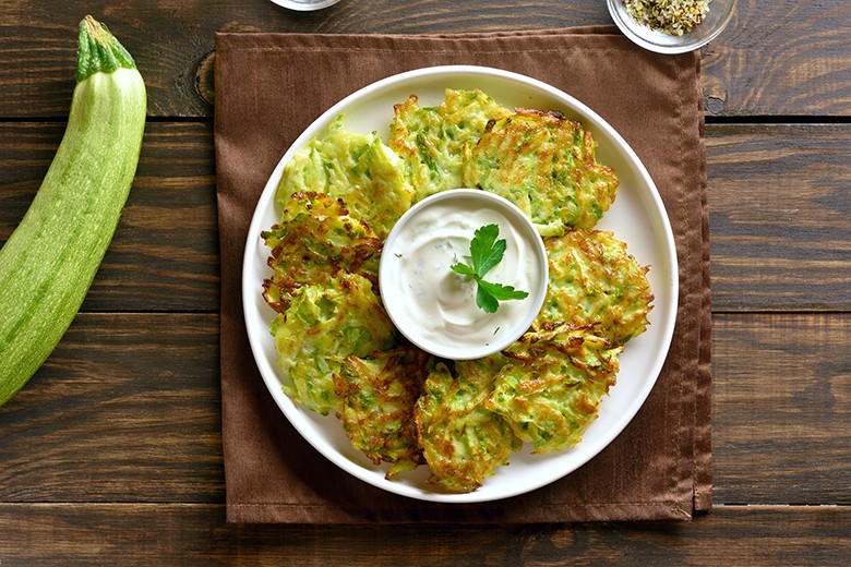 Schnelle Zucchinifrikadellen