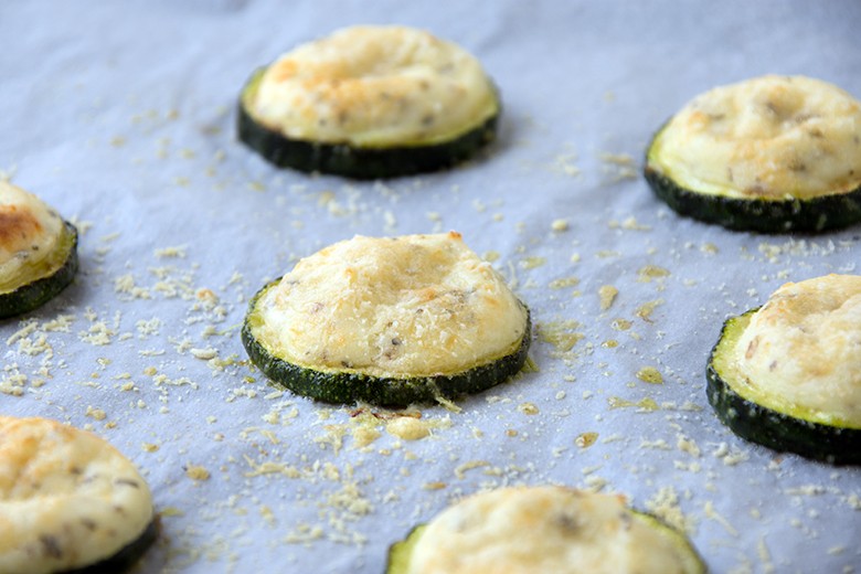 Zucchinigemüse mit Sahne