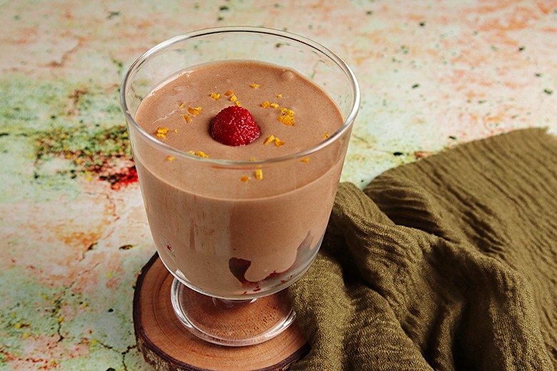 Himbeer-Schoko-Mousse