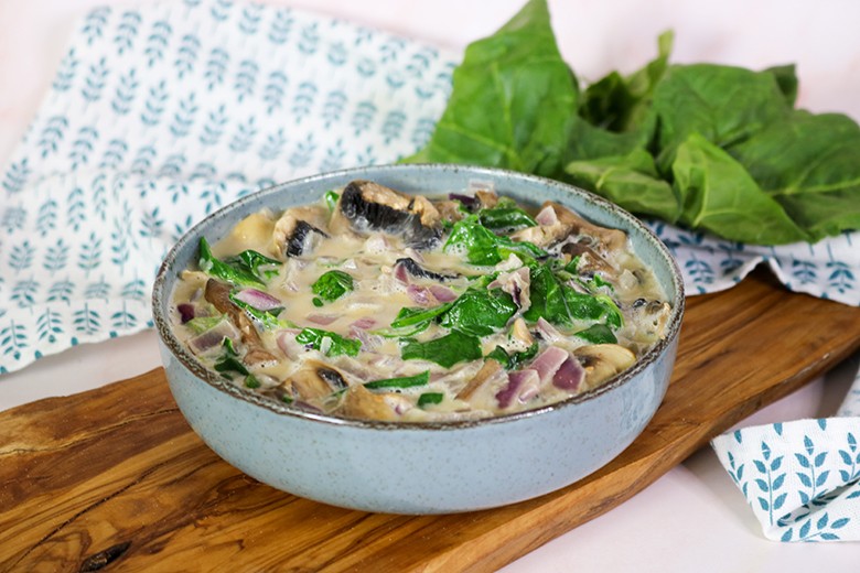 Vegane Champignon-Rahmsauce