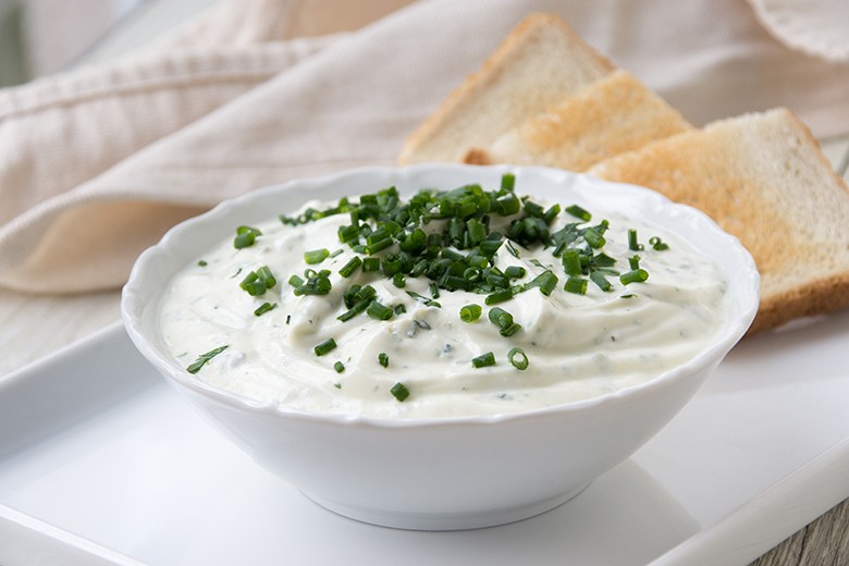 Veganer Kräuterquark