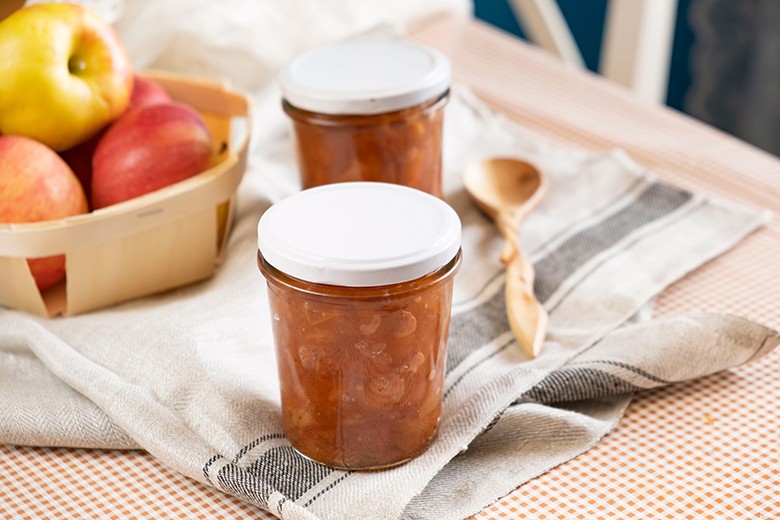 Apfelmarmelade mit Zimt