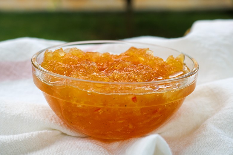 Apfelmarmelade mit Ingwer