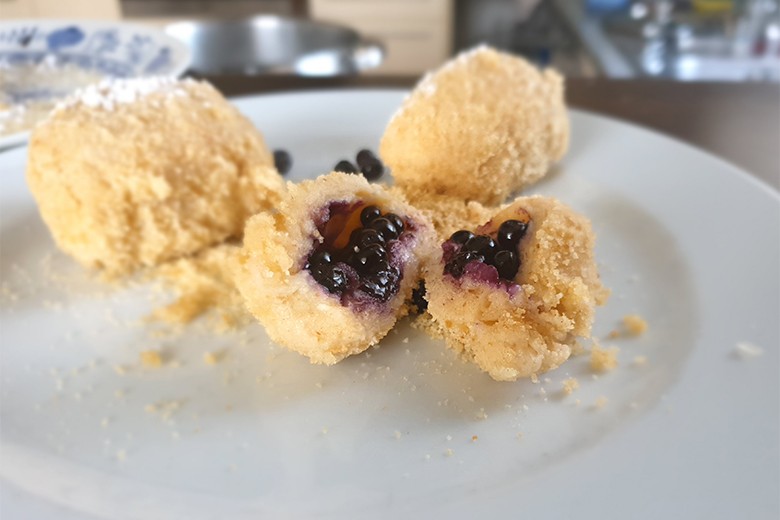 Heidelbeerknödel