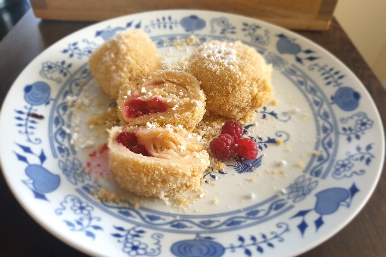 Himbeerknödel