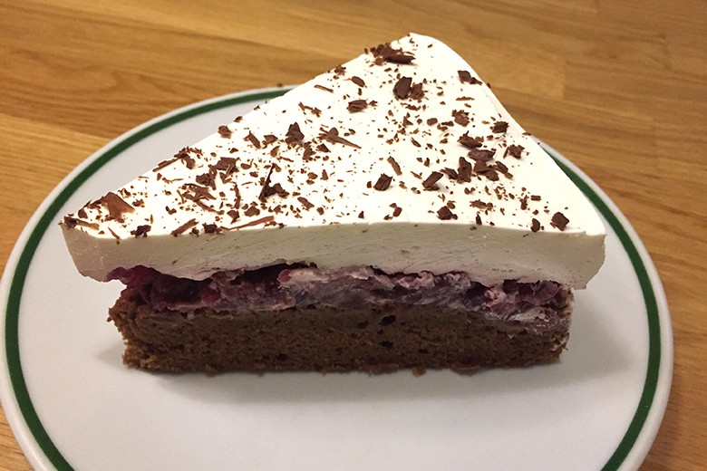 Sahne-Kirsch-Torte