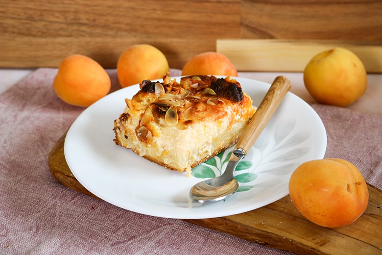 Aprikosenkuchen ohne Zucker