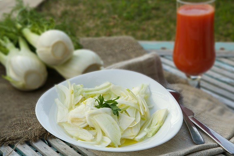 Schneller Fenchelsalat