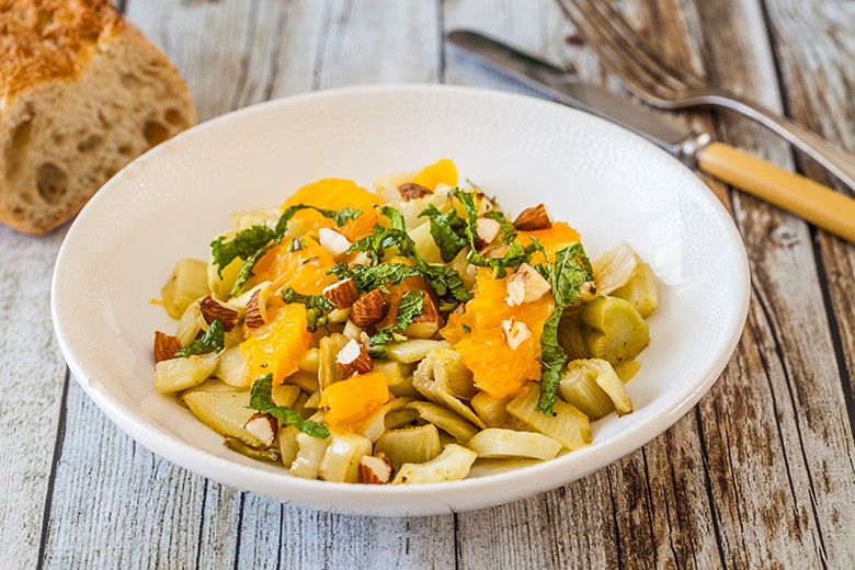 Fenchelsalat mit Orangen