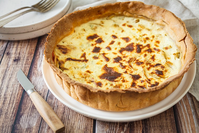Fenchel-Tarte mit Ziegenkäse