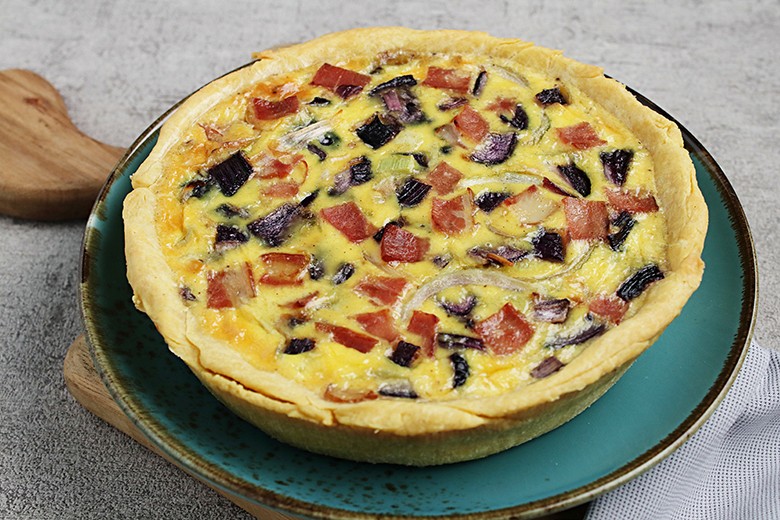 Fenchel-Lauch-Quiche