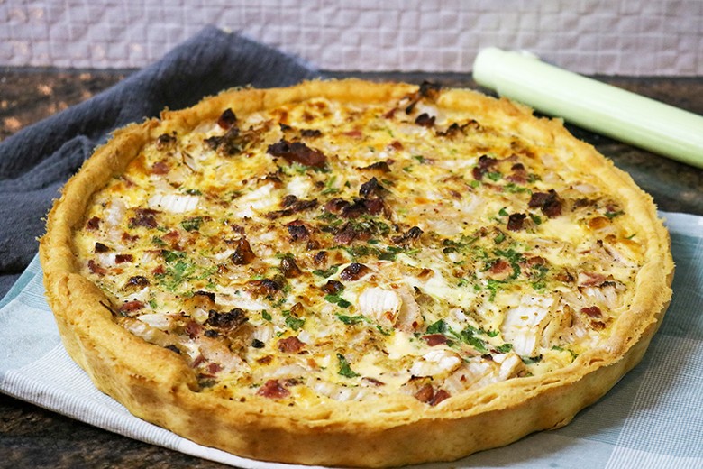 Quiche mit Chinakohl