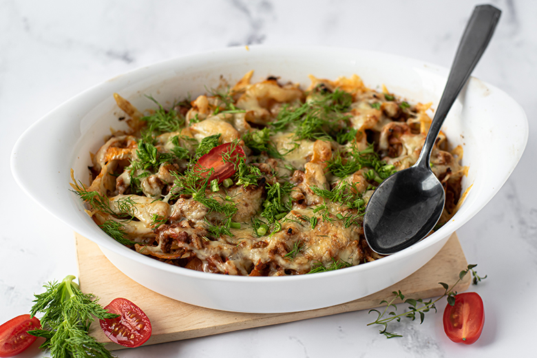 Fenchel Auflauf mit Hackfleisch