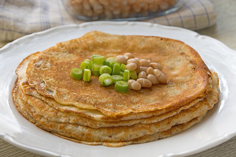 Bohnenpfannkuchen