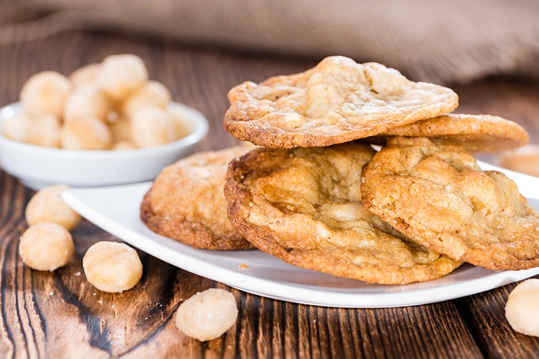 Macadamia-Plätzchen